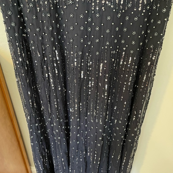 Adrianna Papell Embellished Mesh Gown - Picture 2 of 5